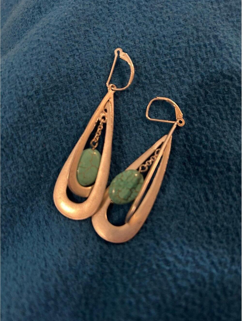 C86 dangling earrings 925 sterling silver